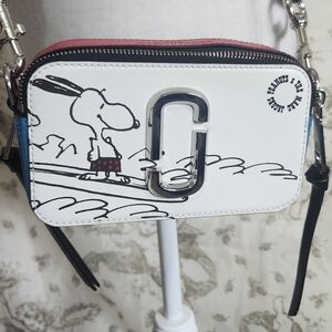 Snoopy White Crossbody Bag